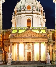 維也納聖查爾斯教堂的維瓦爾第《四季》音樂會門票