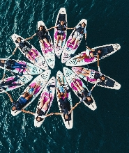 日月潭 SUP立式劃槳體驗