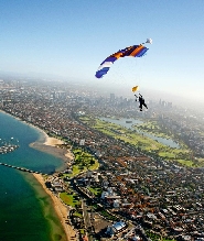 大洋路雙人跳傘