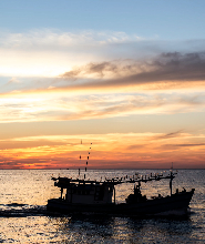越南富國島浪漫日落漁船之旅