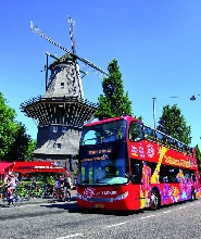 阿姆斯特丹 City Sightseeing 隨上隨下巴士票（含運河遊船）