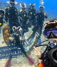 臺東綠島海灣潛水中心PADI OW初階開放水域課程