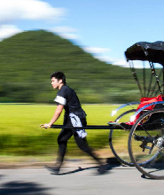 京都嵐山人力車體驗