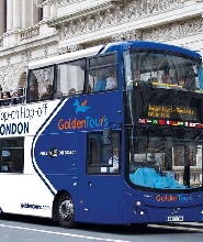 倫敦隨上隨下觀光巴士（Golden Tours提供）
