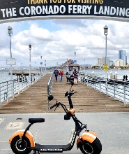 聖地牙哥市中心及老城區滑板車之旅