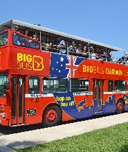 達爾文 Big Bus 隨上隨下觀光巴士之旅（敞蓬）