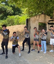 金門烈嶼營區水彈槍射擊體驗