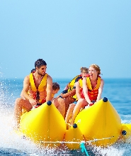 菲律賓長灘島香蕉船體驗