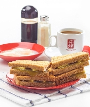 新加坡亞坤咖椰吐司