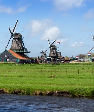 從阿姆斯特丹出發：風車村、艾丹、沃倫丹及馬肯私人導覽一日遊