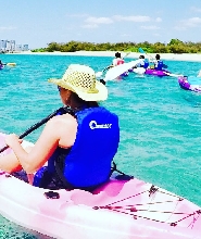 黃金海岸皮劃艇賞海豚 & 浮潛導覽之旅