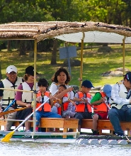 臺東｜池上大坡池水上活動｜SUP立槳・獨木舟・造型竹筏