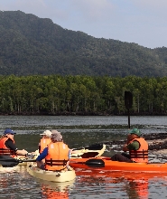 蘭卡威Kubang Badak紅樹林劃艇水上探險