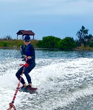 雲林｜三條崙海水浴場｜寬板滑水體驗