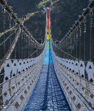 雙龍瀑布七彩吊橋門票