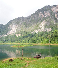 喀比昭蘭湖長尾船一日遊