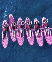 藍白拖水上俱樂部 - 小琉球SUP／獨木舟體驗(贈送空拍照)