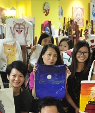 香港愛畫室 - 手提袋繪畫工作坊體驗