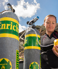 薄荷島PADI高氧空氣潛水體驗
