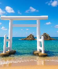 九州包車一日/多日遊：白絲瀑布＆櫻井二見浦夫婦巖＆阿蘇火山＆太宰府天滿宮＆由布院