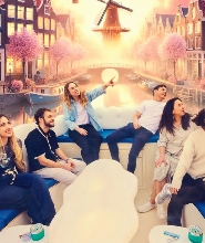 阿姆斯特丹吸菸友好型雲朵船體驗