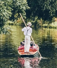 劍橋大學與康河半日遊（含撐篙）