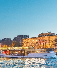 塞納河音樂開胃酒遊船與巴黎觀光之旅