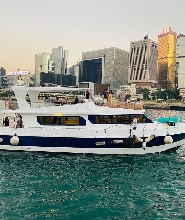 香港西式遊艇出海之旅夜遊維港(連餐飲 夜釣墨魚魷魚團)
