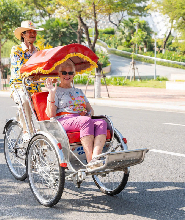 峴港人力車城市之旅