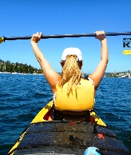 雪梨港皮劃艇公司雪梨米德爾港雙人皮劃艇租賃