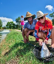 凱恩斯魚塭釣魚體驗