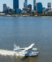 伯斯水上飛機市區觀光飛行體驗