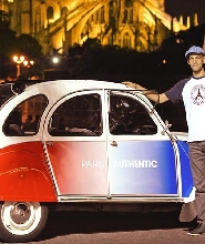 巴黎雪鐵龍 Citroën 2CV 復古經典車夜遊＆塞納河遊船