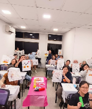 新加坡吹墨畫體驗