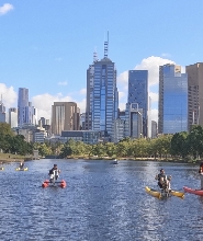 墨爾本亞拉河水上自行車體驗