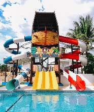 Villa Excellance海灘及浪花泳池度假村一日遊通行證