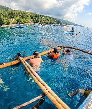 與鯨鯊同遊（奧斯洛布）& 圖馬洛瀑布 & 蘇米隆沙洲