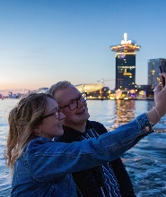 阿姆斯特丹運河晚間遊船之旅（可選購葡萄酒及起司）