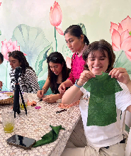 胡志明市迷你奧黛手作體驗