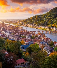 法蘭克福至海德堡包車遊：城堡、老城區及河景