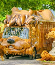 【福岡出發】由布院＆九州自然動物公園＆海地獄＆灶地獄一日遊