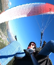 達沃斯滑翔傘雙人飛行體驗