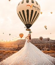 卡帕多西亞飛舞紗裙旅拍