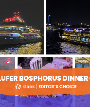 Mega Lufer 博斯普魯斯海峽晚餐遊船及表演（含私人餐桌）