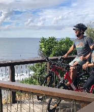 陽光海岸黃金海灘電動自行車之旅