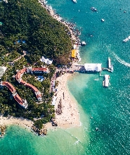 三亞蜈支洲島  亞龍灣熱帶天堂森林公園 私人導覽一日遊