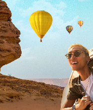 AlUla熱氣球體驗