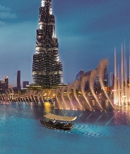 杜拜噴泉湖泊遊船或木棧道門票