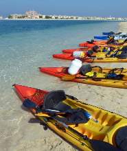 迪拜SUP站立式劃槳體驗