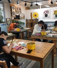 首爾傳統民俗畫體驗